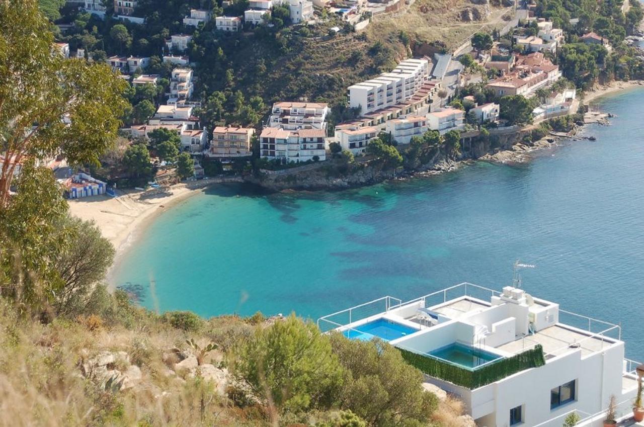 Amazing Seaview Apartment With Terrace & Parking - Casa Artevida Rosas Exterior foto