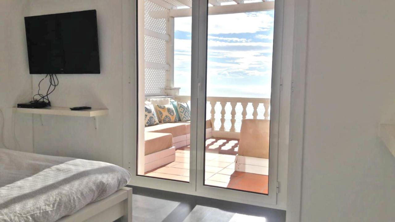 Amazing Seaview Apartment With Terrace & Parking - Casa Artevida Rosas Exterior foto